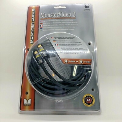 Monster Cable MonsterVideo II Cabel - 1 m meter - SVIDEO - MVSV2-1M