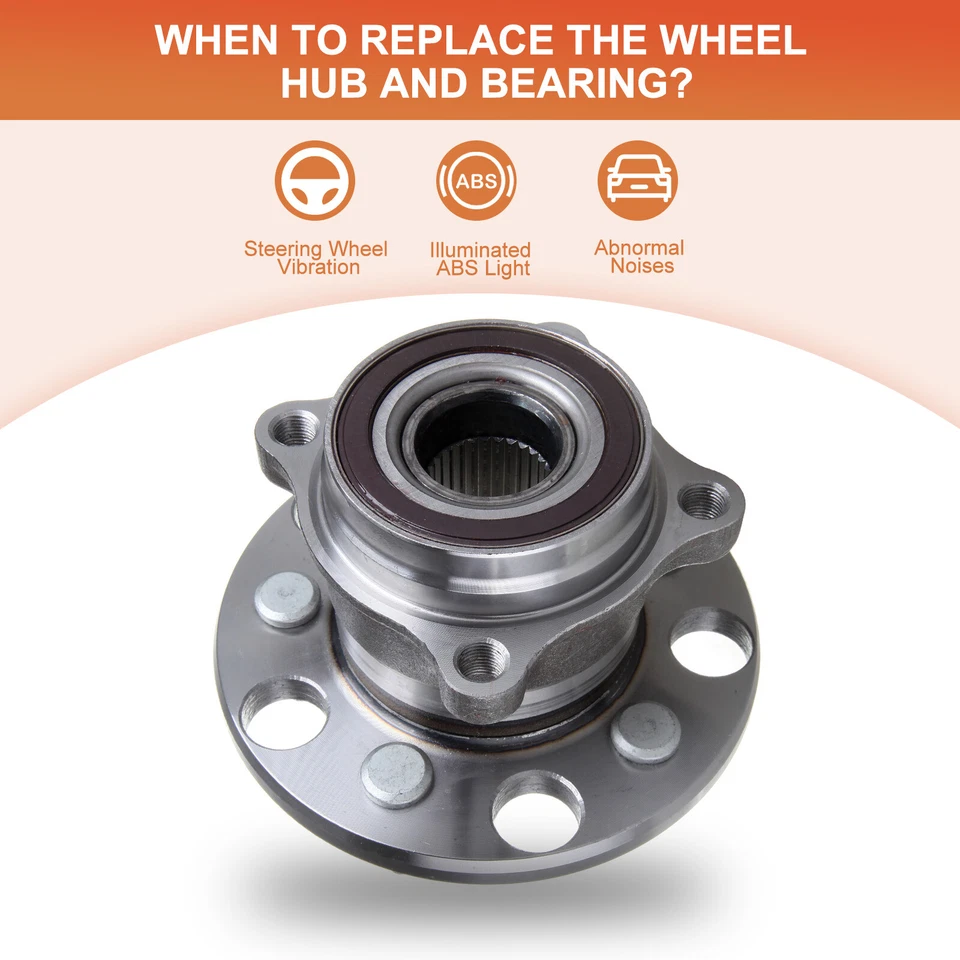 2 Rear Wheel Hub Bearing For 2007-2011 Lexus GS350 GS450h 2006-2015 Lexus IS250 Foto 4 de 4