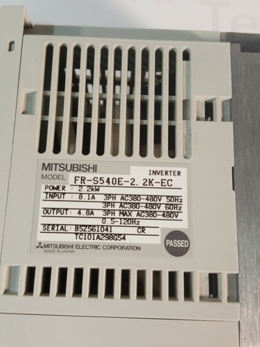 MITSUBISHI FR-S540E-2.2K-EC VFD Inverter FR-S540E-2.2K-EC OVERNIGHT SHIPPING - Picture 4 of 8