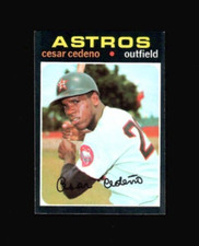 1971 Topps #237 CESAR CEDENO Rookie RC Astros NMMT