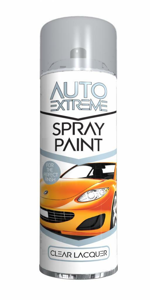 New 3x 250ml Clear Lacquer Spray Paint Auto Extreme Restore Metal Alloy