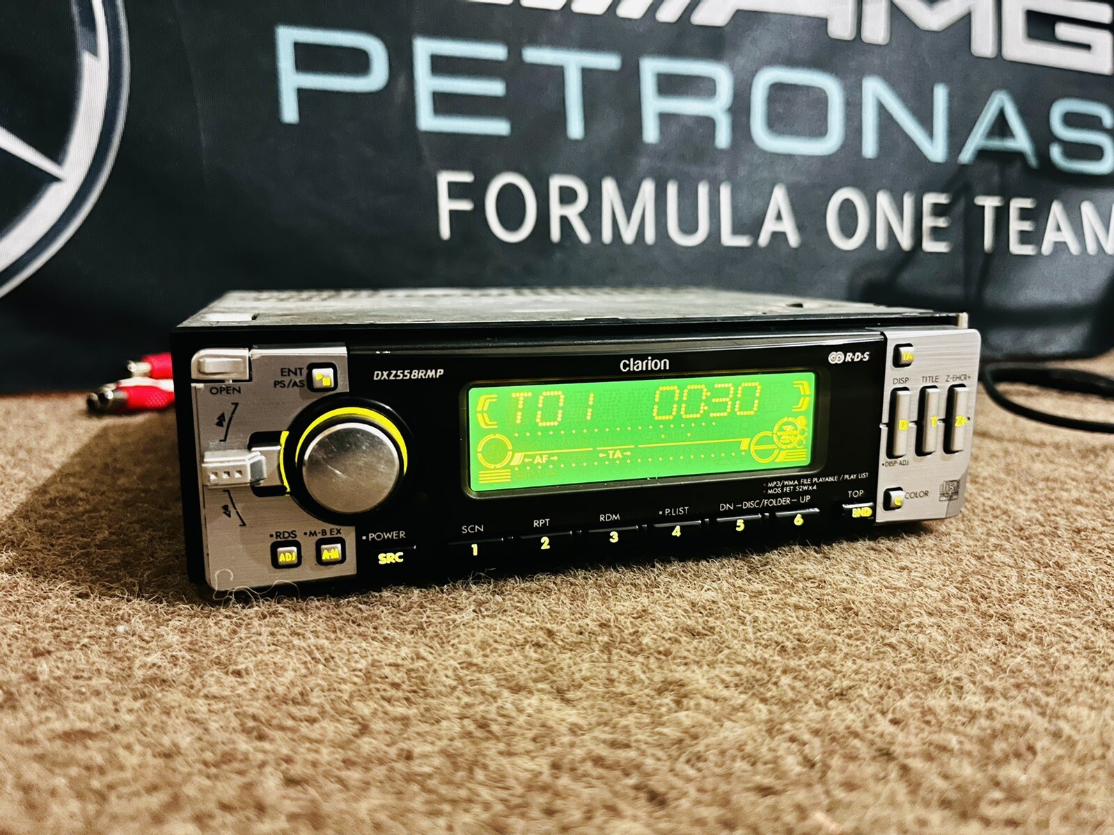 CLARION DXZ558RMP FM/MW/LW Car Radio CD Player RDS MP3 WMA OldTimer | eBay