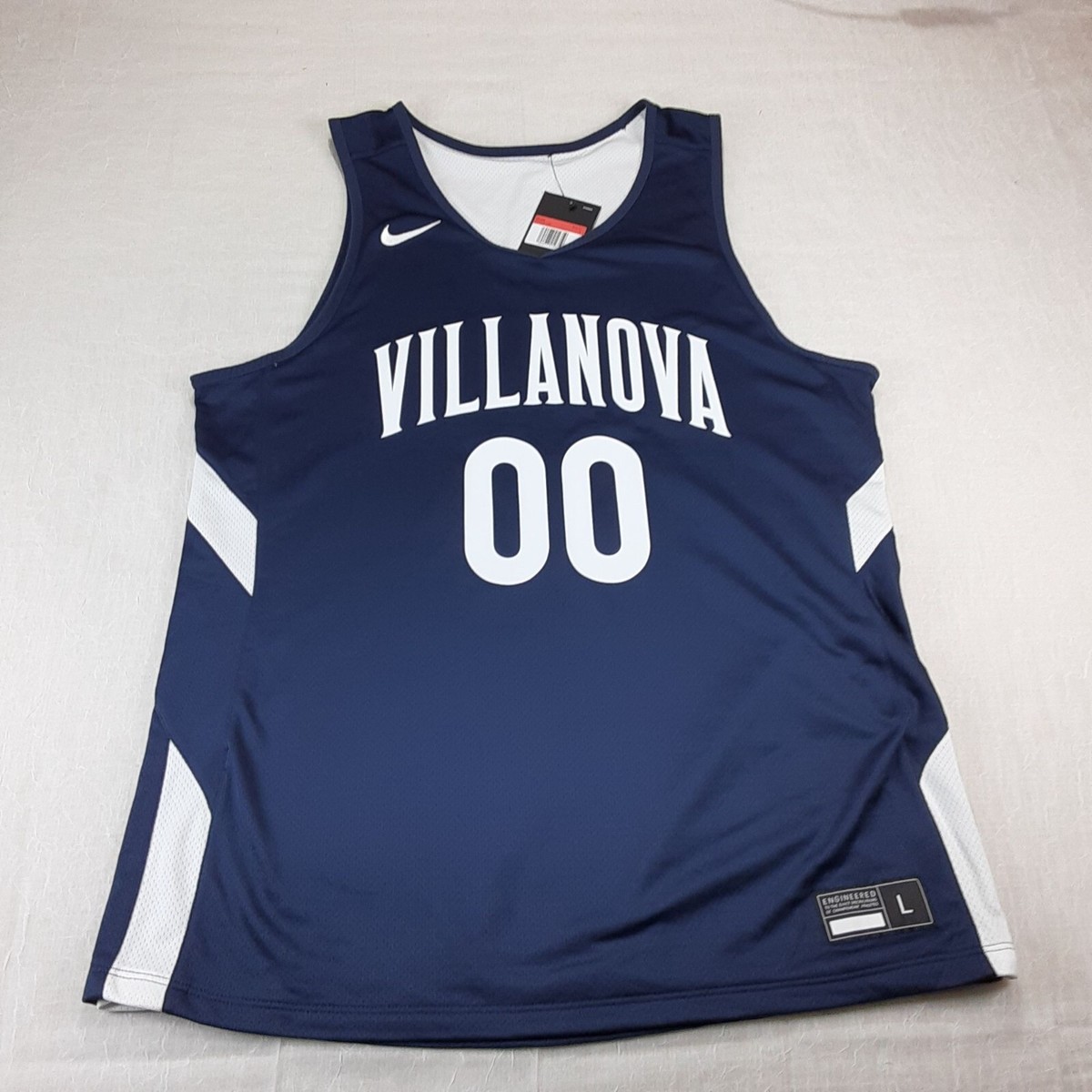 Nike Villanova Wildcats 00 Basketball Jersey Size L | eBay