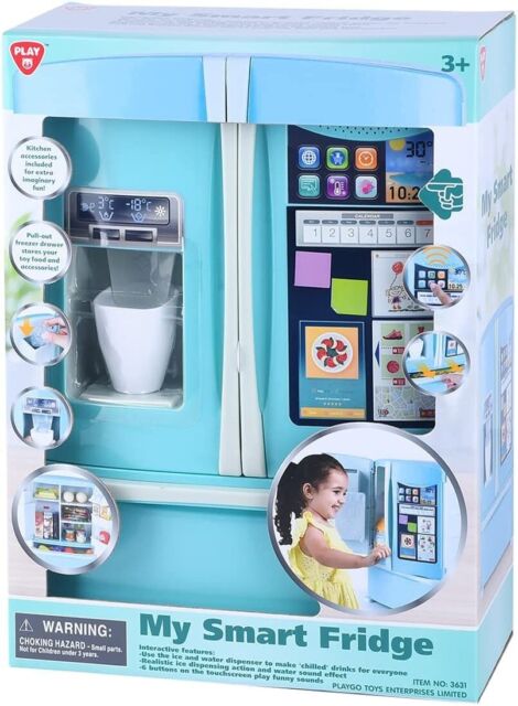 Playgo Kühlschrank Smart Fridge Doppeltür Kühlschrank Eismaker für Spielküch3