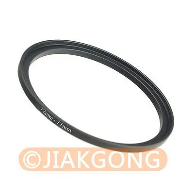 DSLRKIT 72mm-77mm 72-77 mm Step Up Filter Ring Stepping Adapter