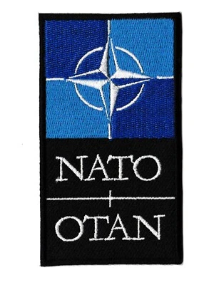 Patche OTAN patch logo militaire tactical écusson thermocollant - Photo 1/4