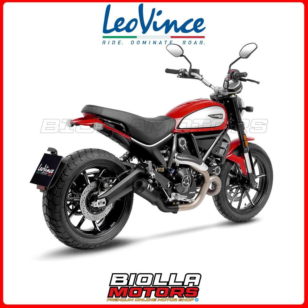 15250FB EXHAUST LEOVINCE DUCATI SCRAMBLER 800 ICON/ICON DARK