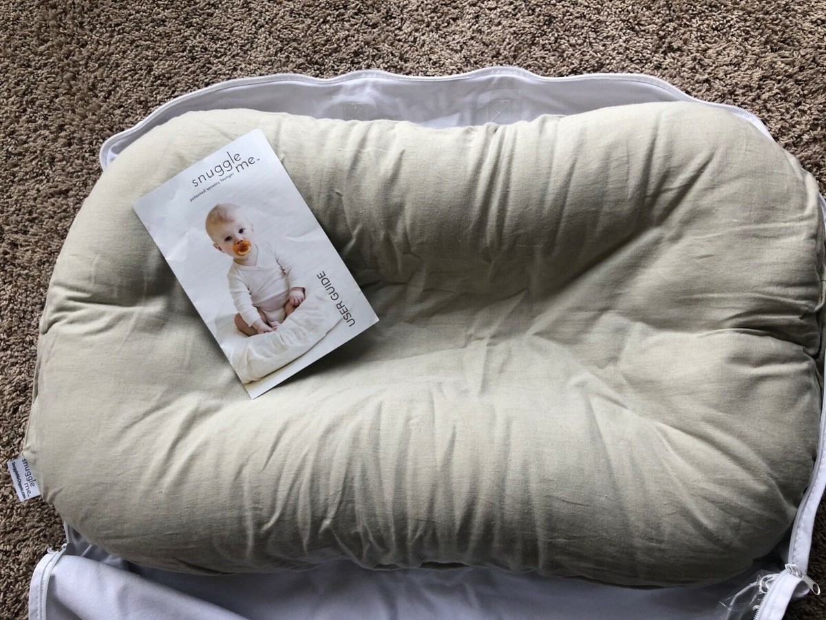 Snuggle Me Organic Baby Lounger Pillow & Carry Case | eBay