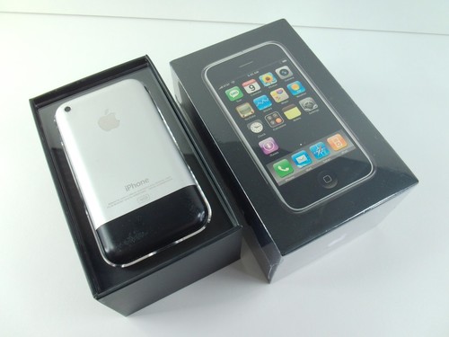 Apple iPhone 2g 16gb 1st Generation A1203 - *Matching Box - Complete Set* Rare - Picture 4 of 24