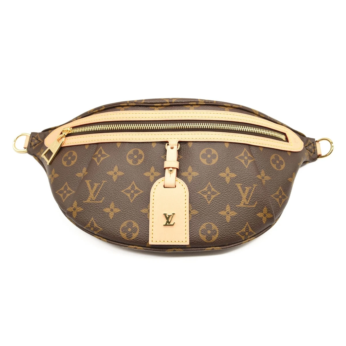 Louis Vuitton Brown Monogram Coated Canvas Bumbag Gold Hardware