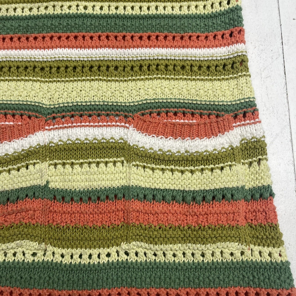 Zara Green Multicolor Stripe Knit Dress Women's Size Small New Defect | eBay