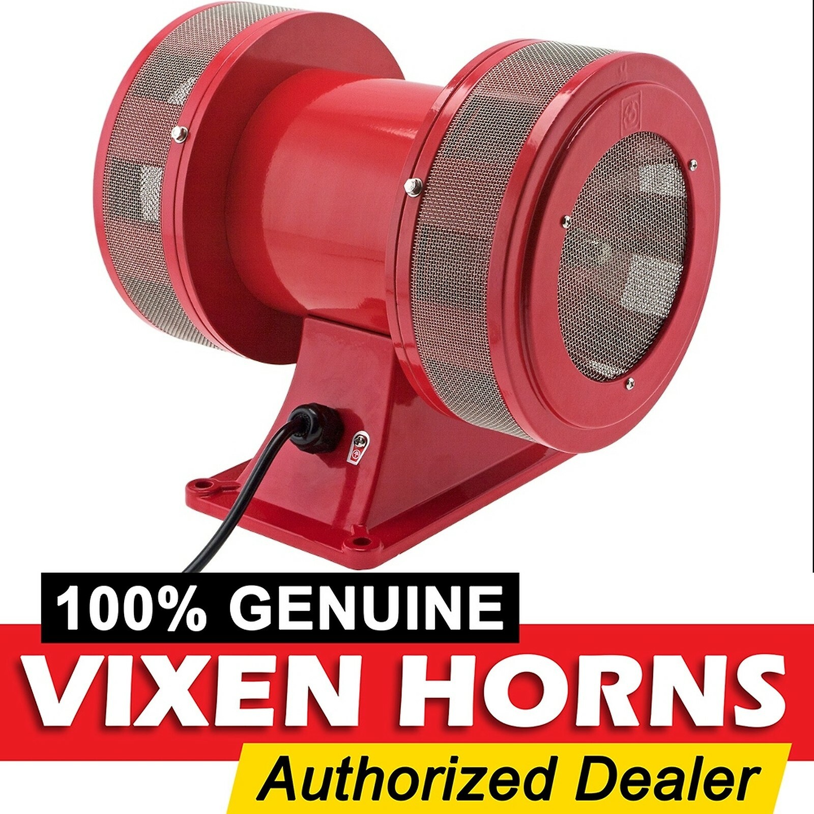 Industrial Electric Loud Horn Motor Driven Alarm Siren Air Raid 120v Vx For Sale Online Ebay