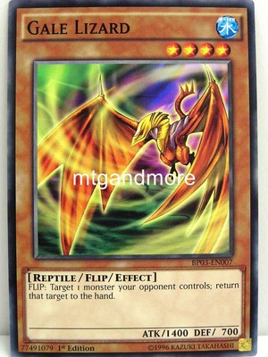 Yu-Gi-Oh - 1x Gale Lizard - BP03 - Monster League