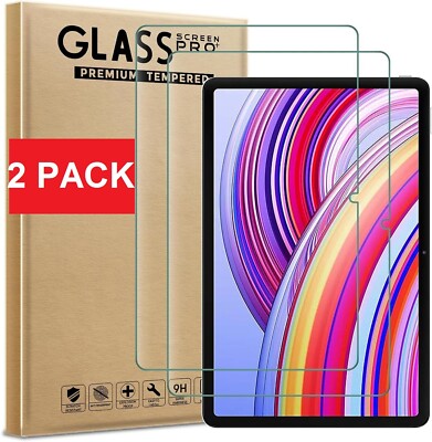(2 Pack) Xiaomi Redmi Pad Pro/Poco Pad 12.1 inch Screen Protector Tempered Glass