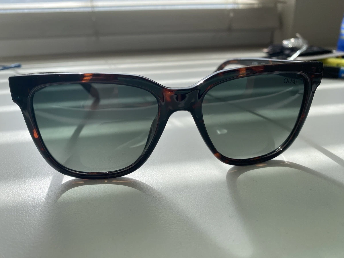 Quay Gold Oval Sunglasses for Women for sale | eBay