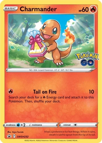 Charmander SWSH232 SWSH: Sword & Shield Promo Cards