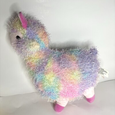 Llama Alpaca Pink Rainbow Pastel 14