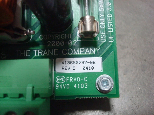 USED Trane X13650737-06 Power Supply Module Rev. C - Image 3 of 3