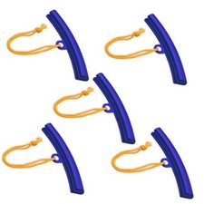 Car Tire Changing Rim Protector, 5 Pcs Wheel Changing Rim Savers, 15cm Blue