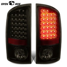 Open Box Full Led Tail Light Lhrh For 2002-2006 Dodge Ram 1500-3500