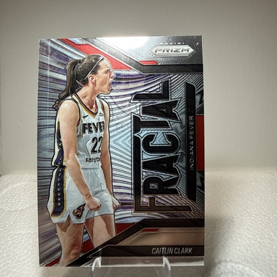 #ad 2025 Panini Prizm WNBA Fractal Caitlin Clark #4 Indiana Fever $3.50