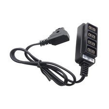Dtap Male to 4 Female D-Tap 1x4 Splitter Cable Camera Power Cable V Mount