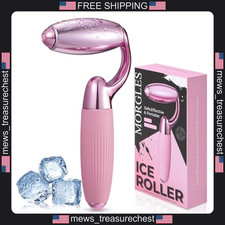 Face Ice Roller Cryotherapy Tool for Puffiness and Skin Tightening Pink