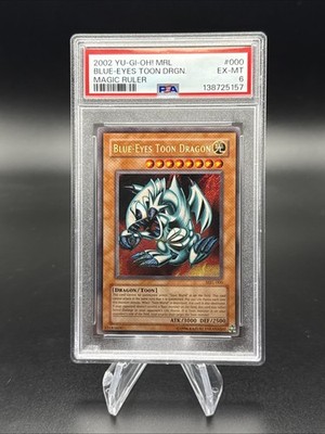 Blue-Eyes Toon Dragon MRL-000 Magic Ruler 1st Edition for sale