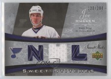 2006-07 Upper Deck Sweet Shot Sweet Stitches 122/200 Joe Mullen #SS-JM HOF pe8