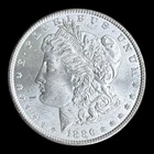 1886 Morgan Silver Dollar Choice MS++/BU++