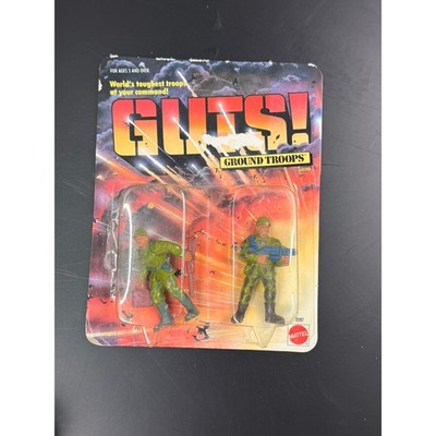 Vintage 1986 Mattel GUTS Ground Troops 2 Figure Pack Sealed