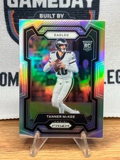 2023 Panini Prizm - Tanner McKee #383 - Silver Prizm (RC)