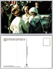1977 Carter Welcome Pierre & Margaret Trudeau White House Postcard