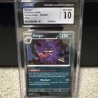 Pokemon TCG Perfect Order Gengar 050/088 Holo CGC 10 Stage 2 HP 130 2026