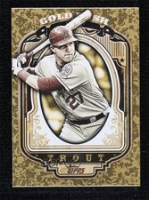 2012 Topps Gold Rush Mike Trout #89 0ws