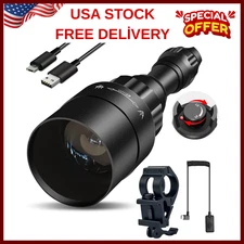 Uniquefire 1605 850Nm IR Illuminator Flashlight Lights for Night Vision Zoomable