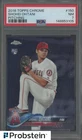 2018 Topps Chrome #150 Shohei Ohtani RC Rookie PSA 7 Dodgers Looks Undergraded