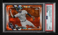 2021 Topps Chrome Sapphire Edition Orange 5/25 Nolan Arenado #24 PSA 9 MINT 7xr