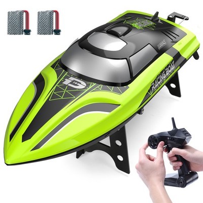 DEERC 14 Inch Remote Control Boat 20+ MPH High Speed Auto Self Righting RC Boat