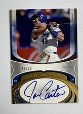 2004 Upper Deck #LS-JC Joe Carter Auto Legendary Sigs 48/50 AR147