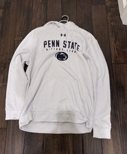 Under Armour Penn State Nittany Lions Hoodie Sweatshirt   White/Navy   M