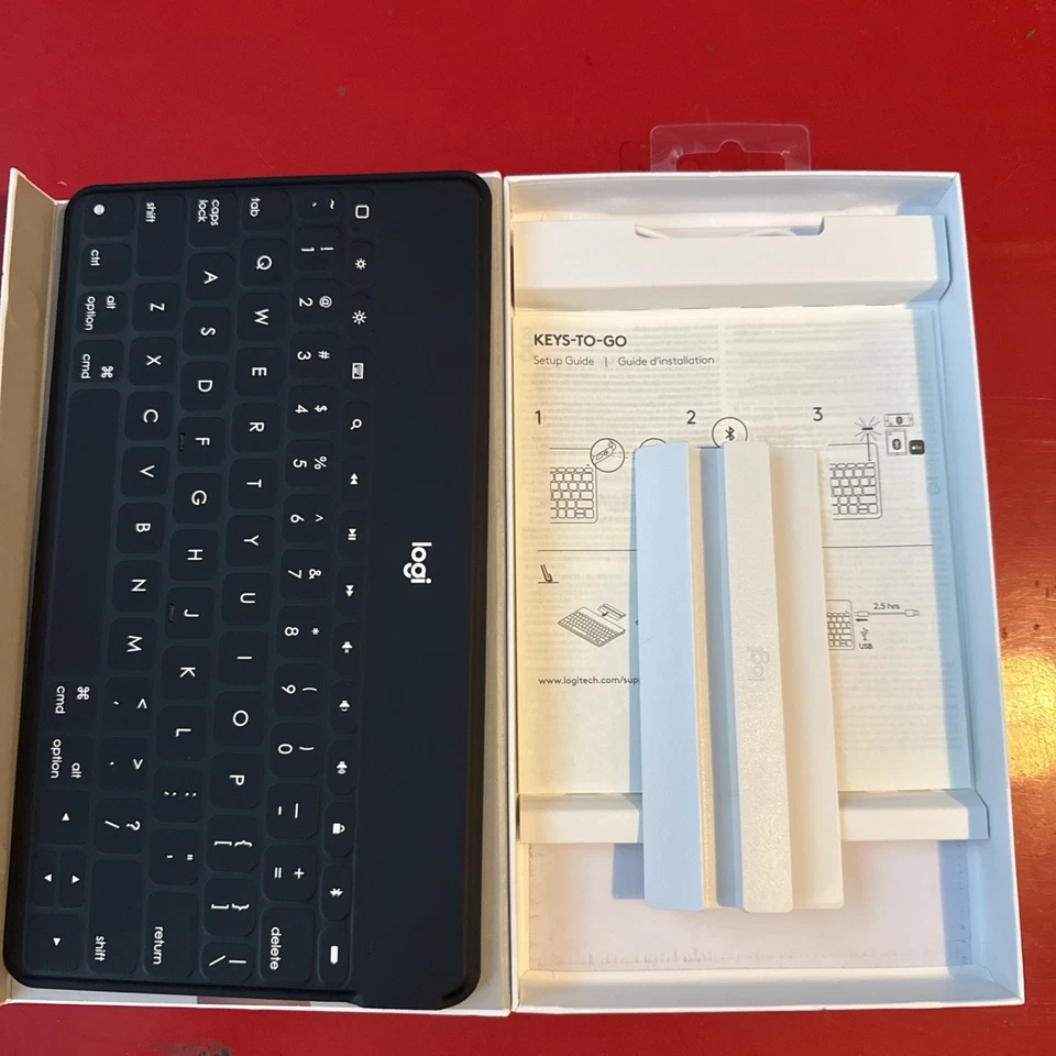 Logitech 920-006701 Keys-to-go Apple iPad, iPhone, Apple TV Portable... - Image 4 of 4