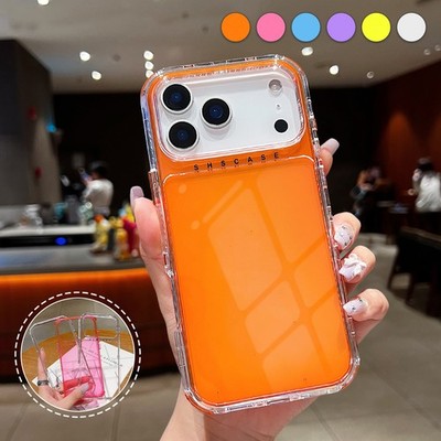 For iPhone 17 16 15 Pro Max 14 13 12 Heavy Duty Clear Shockproof Defender Case