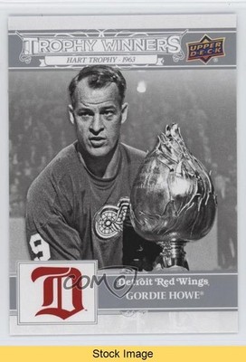 2025 Detroit Red Wings Centennial Trophy Winners Cougars Gordie Howe READ 1ai1