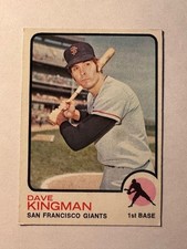 1973 Topps #23 Dave Kingman-San Francisco Giants Excellent
