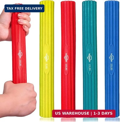 DICYWUDI Flex Therapy Bar and Grip Strength Trainers set, Physical Therapy & Res
