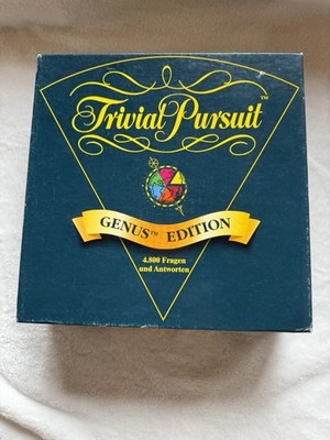 Trivial Pursuit Genus Edition (Brettspiel-Klassiker) Guter Zustand
