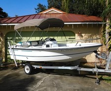 Boston Whaler Rage Jet Boat 13FT 1995 W Remanufactured Motor