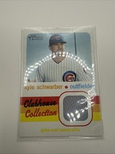 2020 Topps Heritage - Clubhouse Collection Relics Kyle Schwarber #CCR-KS (MEM)