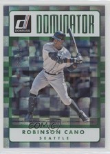 2017 Panini Donruss Dominators Silver /349 Robinson Cano #D-22 0w8